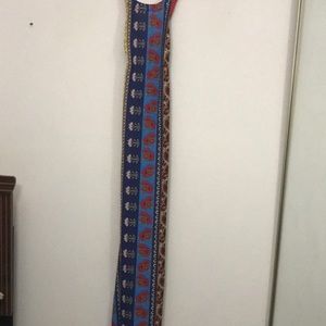 Boho-chic long maxi dress with open back